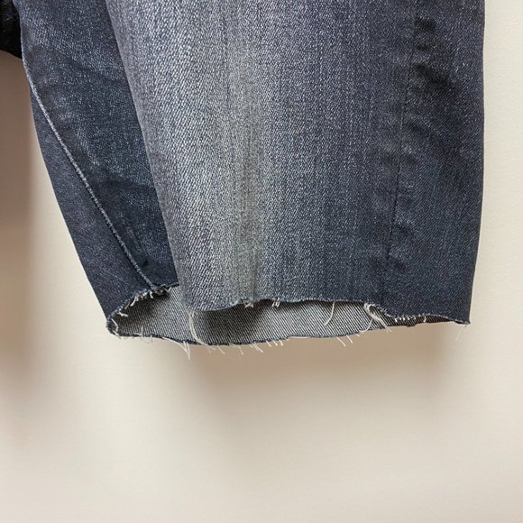 Madewell High Riser Skinny Cut Off Jean Shorts - Picture 5 of 9